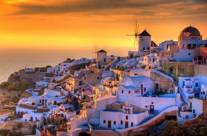 santorini-sunset